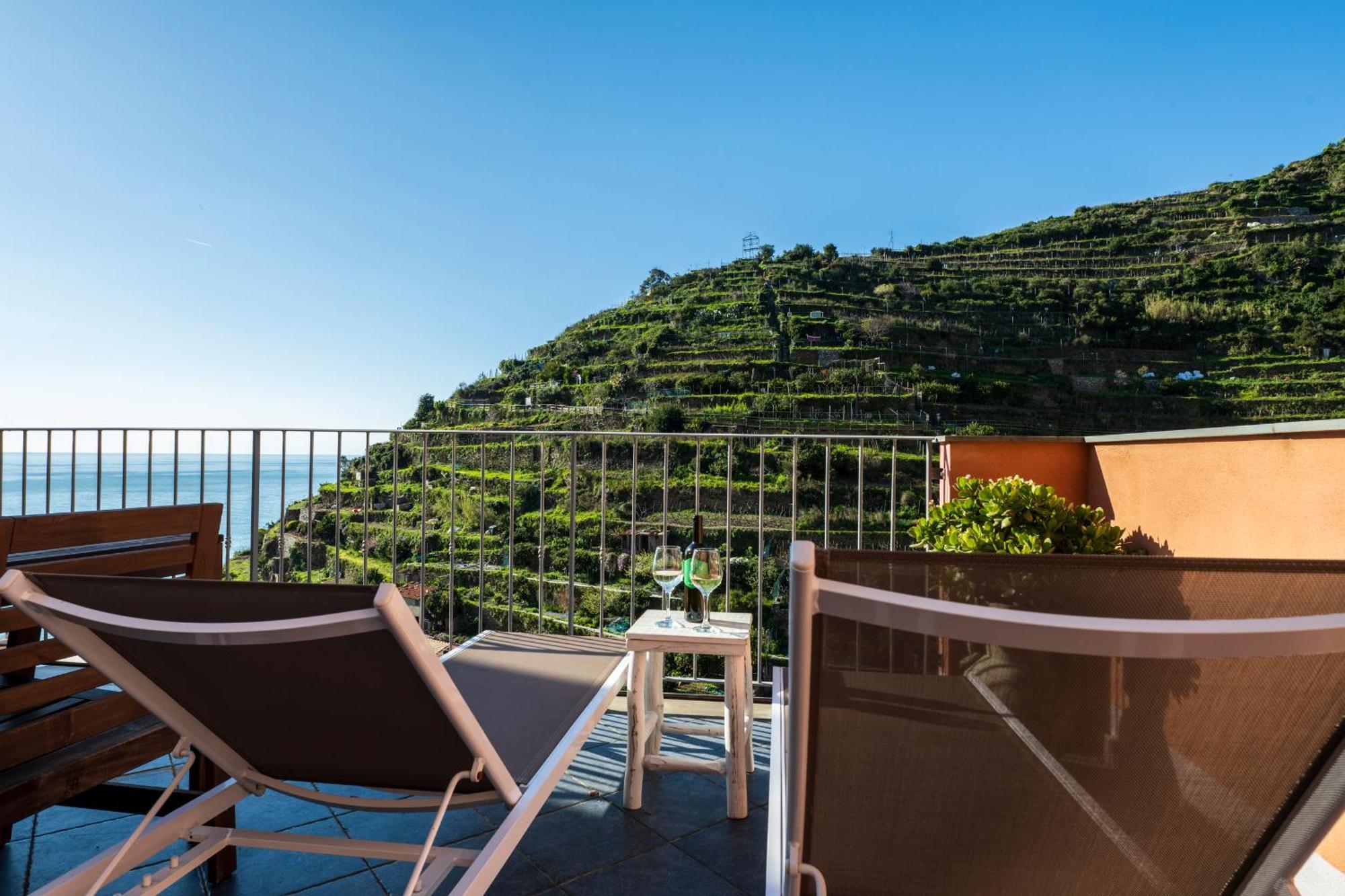 Luxury Seaview Apartments Manarola By Arbaspaa Экстерьер фото