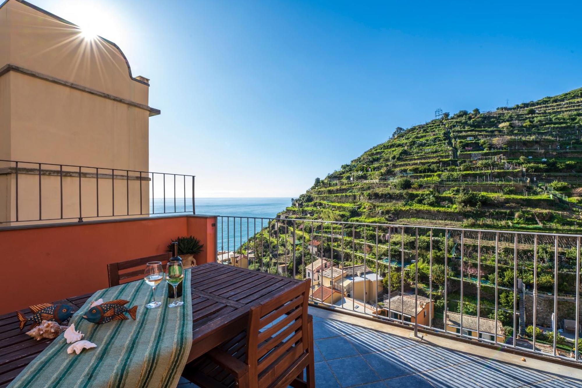 Luxury Seaview Apartments Manarola By Arbaspaa Экстерьер фото
